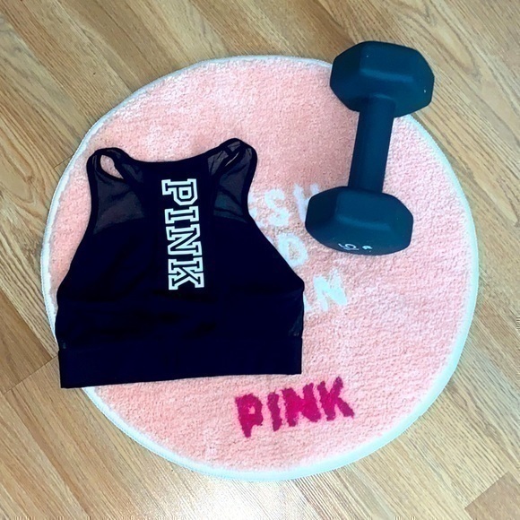 VS PINK || Like-New PINK Logo Racerback - Picture 1 of 4